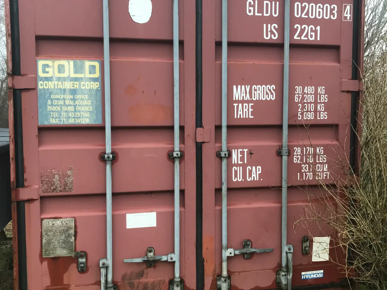 Billede 2 - Container, 20 fods, med indlagt el