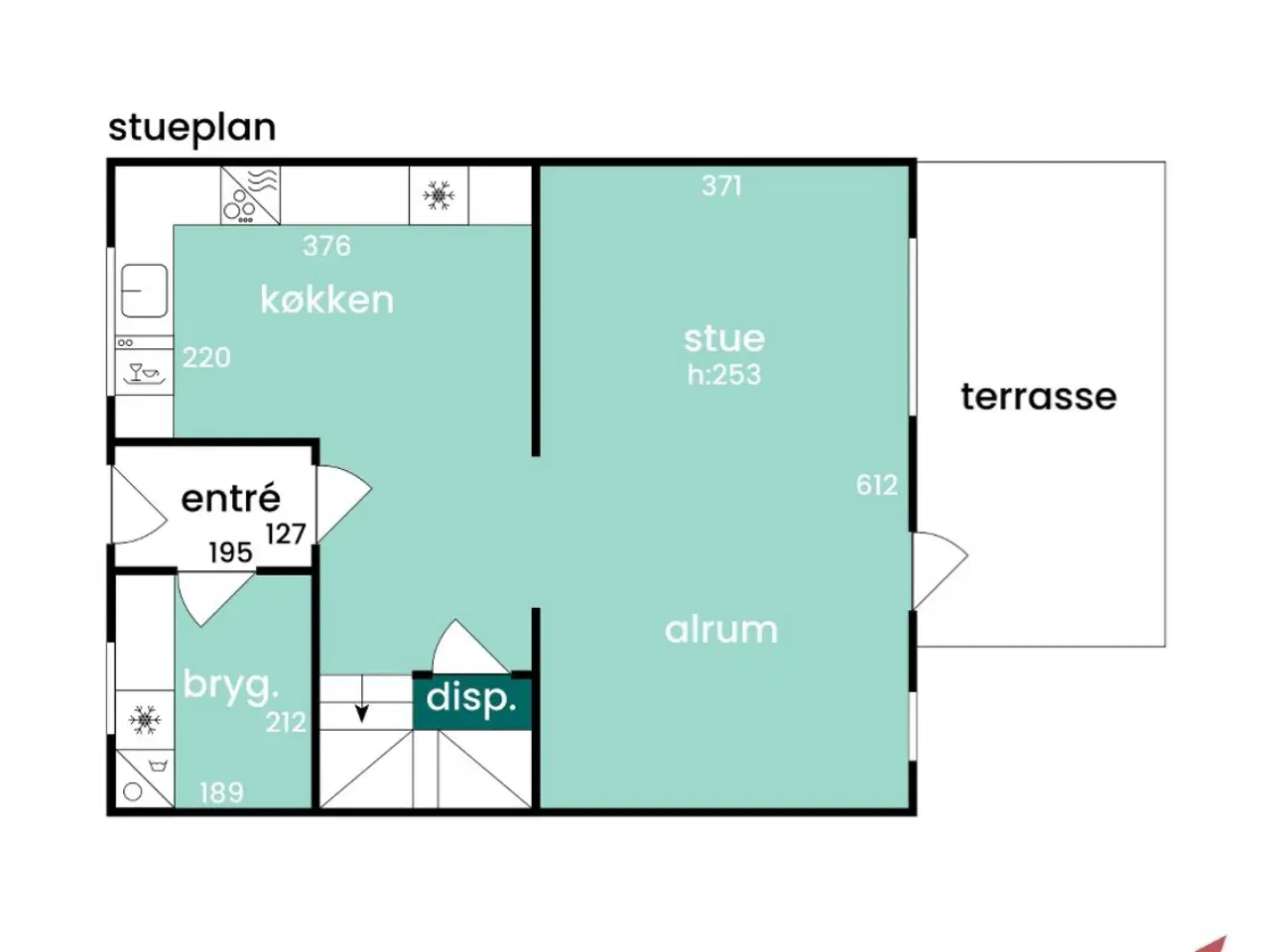 Billede 10 - Rækkehus i Sønderris / Esbjerg