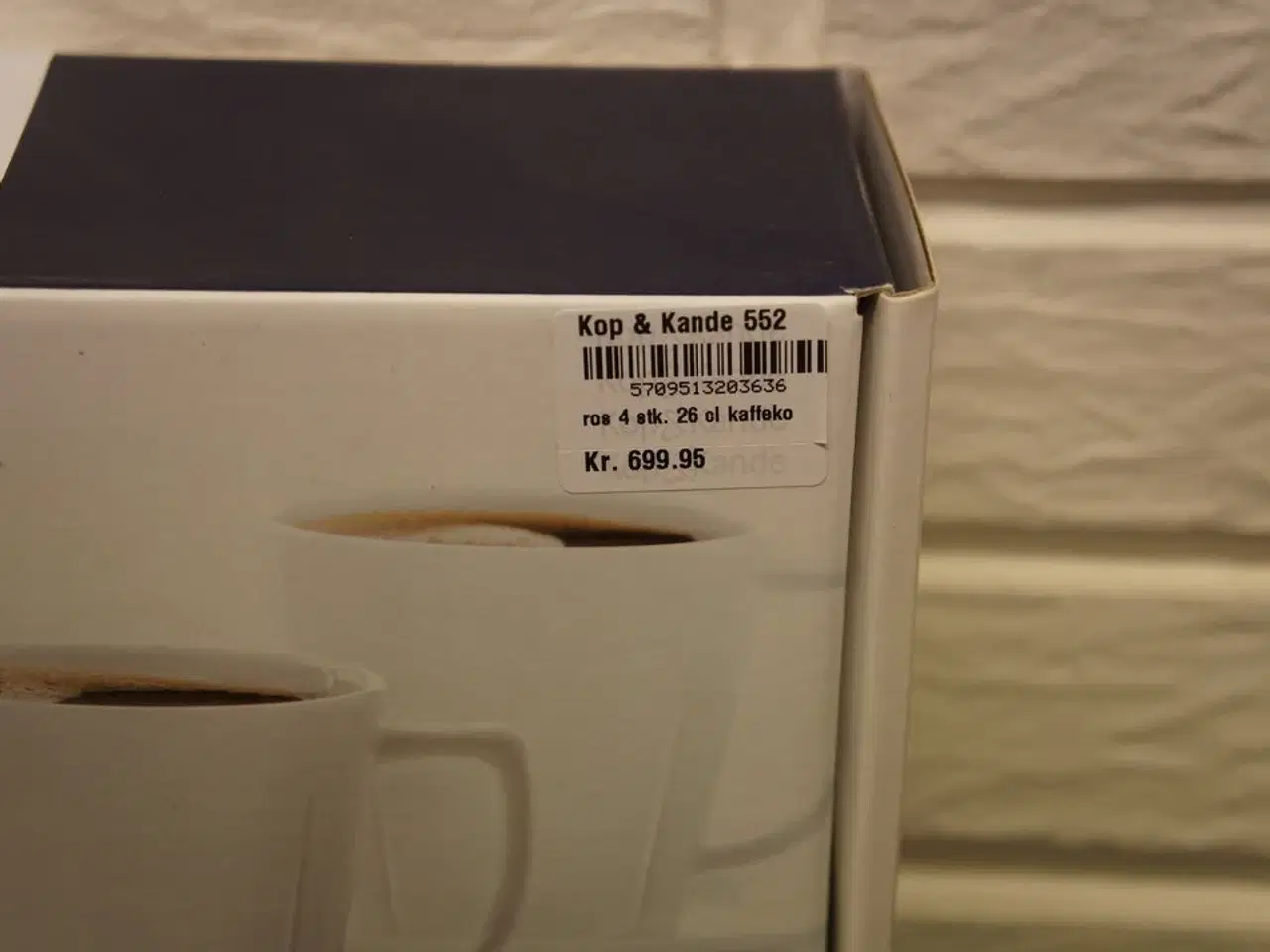 Billede 2 - 4 stk. Kaffekop m. underkop ROSENDAHL