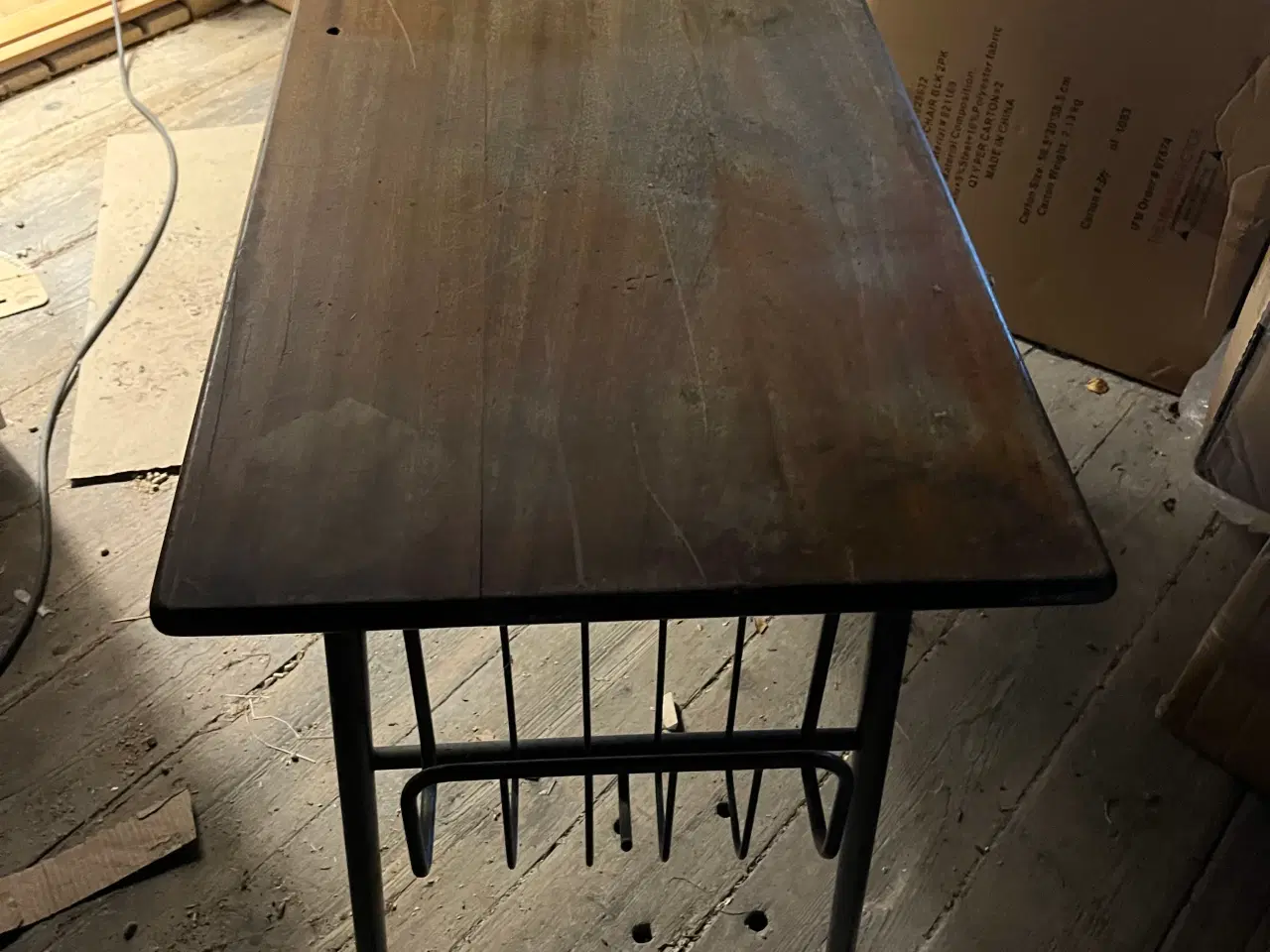 Billede 3 - Gammel skolebord
