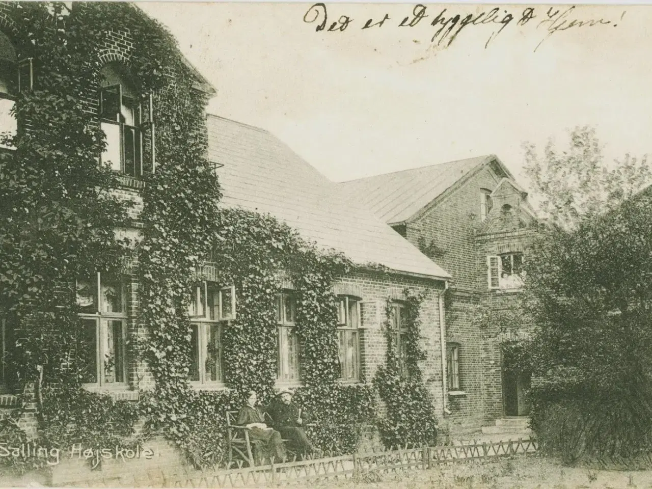 Billede 1 - Salling Højskole, 1910