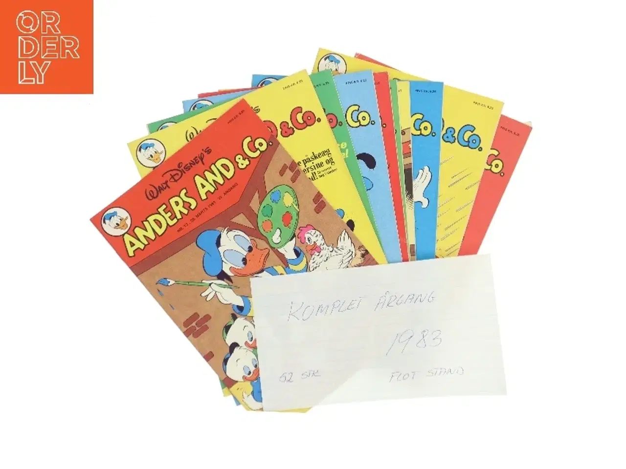 Billede 4 - Komplet årgang 1983 Anders And & Co. af Walt Disney (Bog)