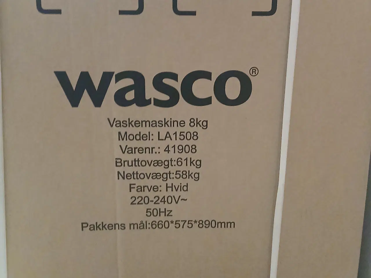 Billede 2 - Vaskemaskine Wasco