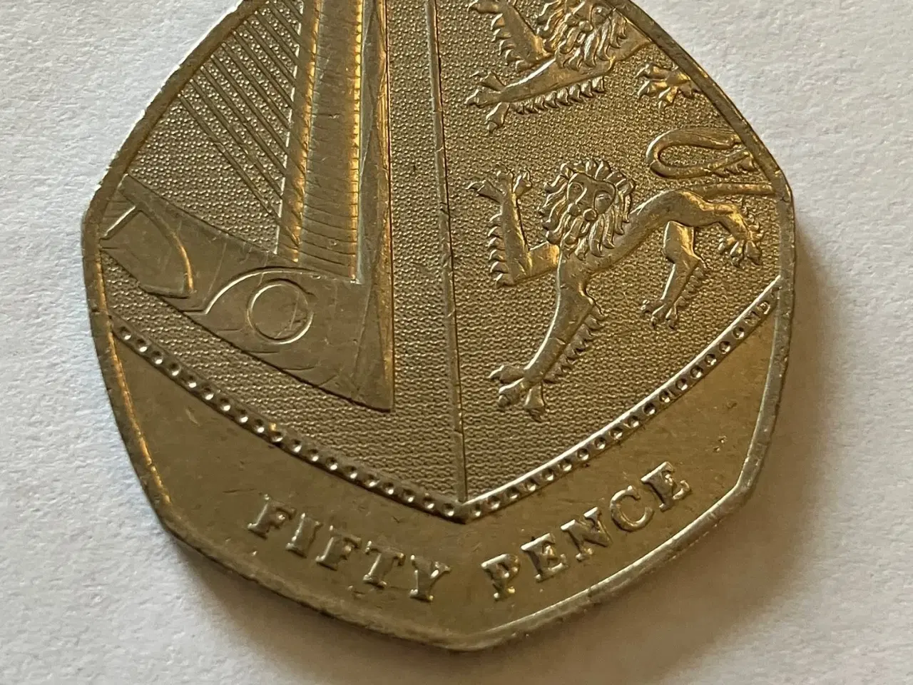 Billede 2 - 50 Pence England 2012