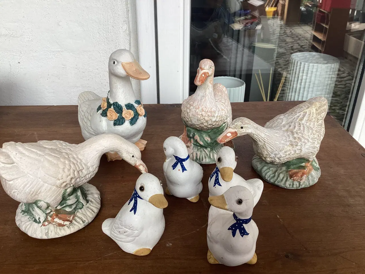 Billede 2 - Gipsænder - gæs 8 stk