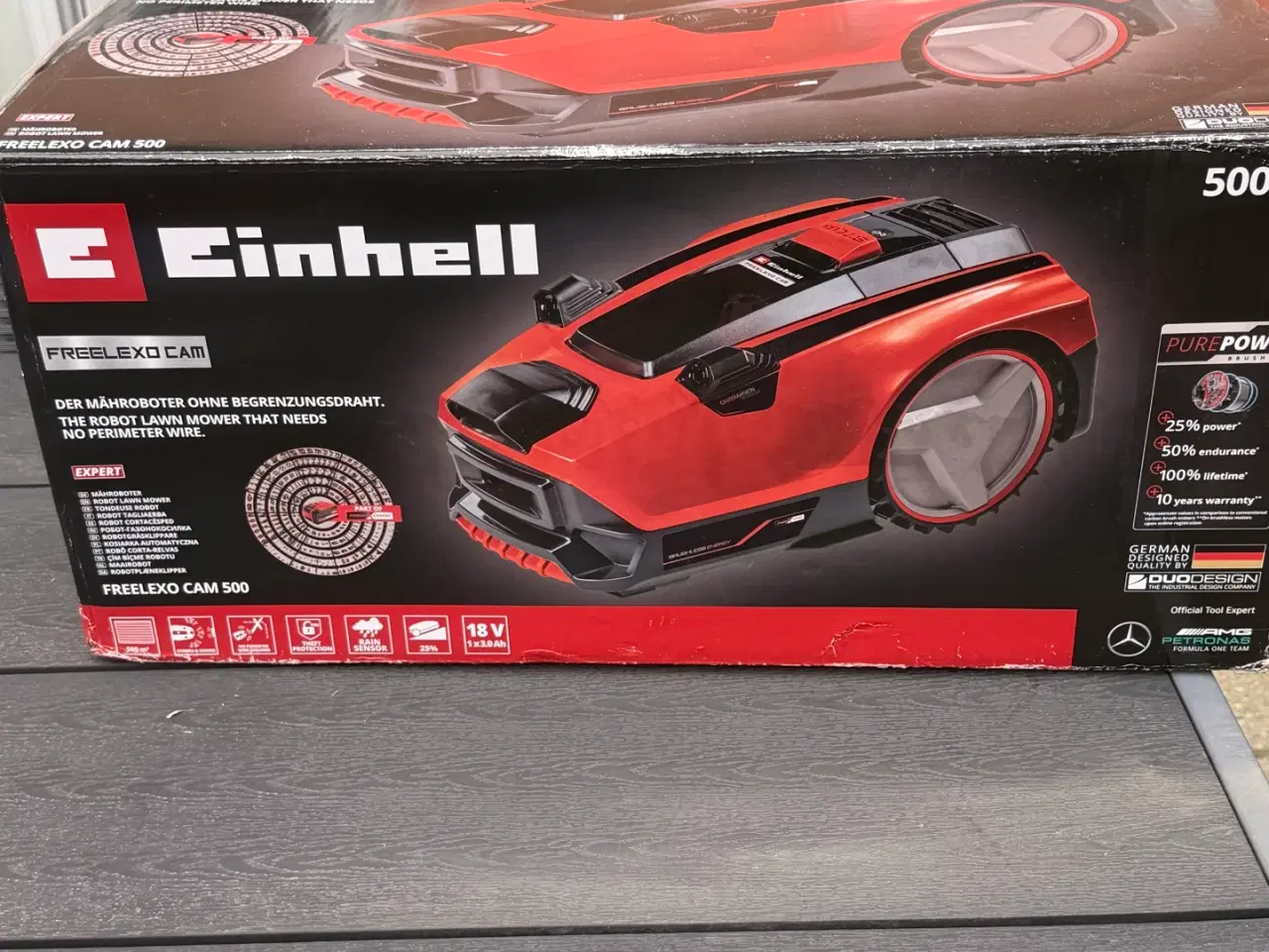 Billede 11 - Kvalitets  Robot Plæneklipper Fra Tyske Einhell,