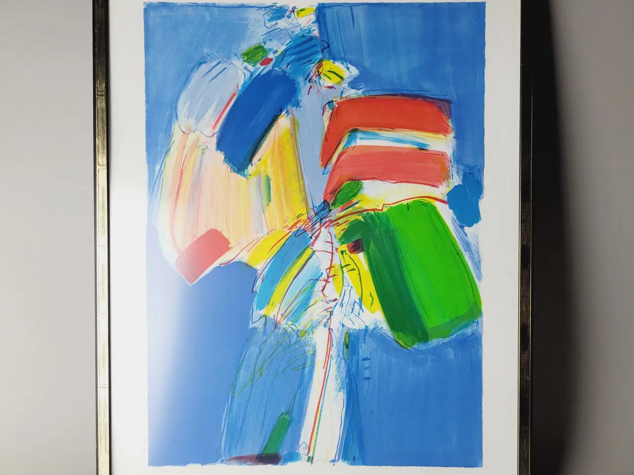 Billede 1 - ⭐️· 🖼️ Dansk Abstrakt Værk af Ole Germandsen 