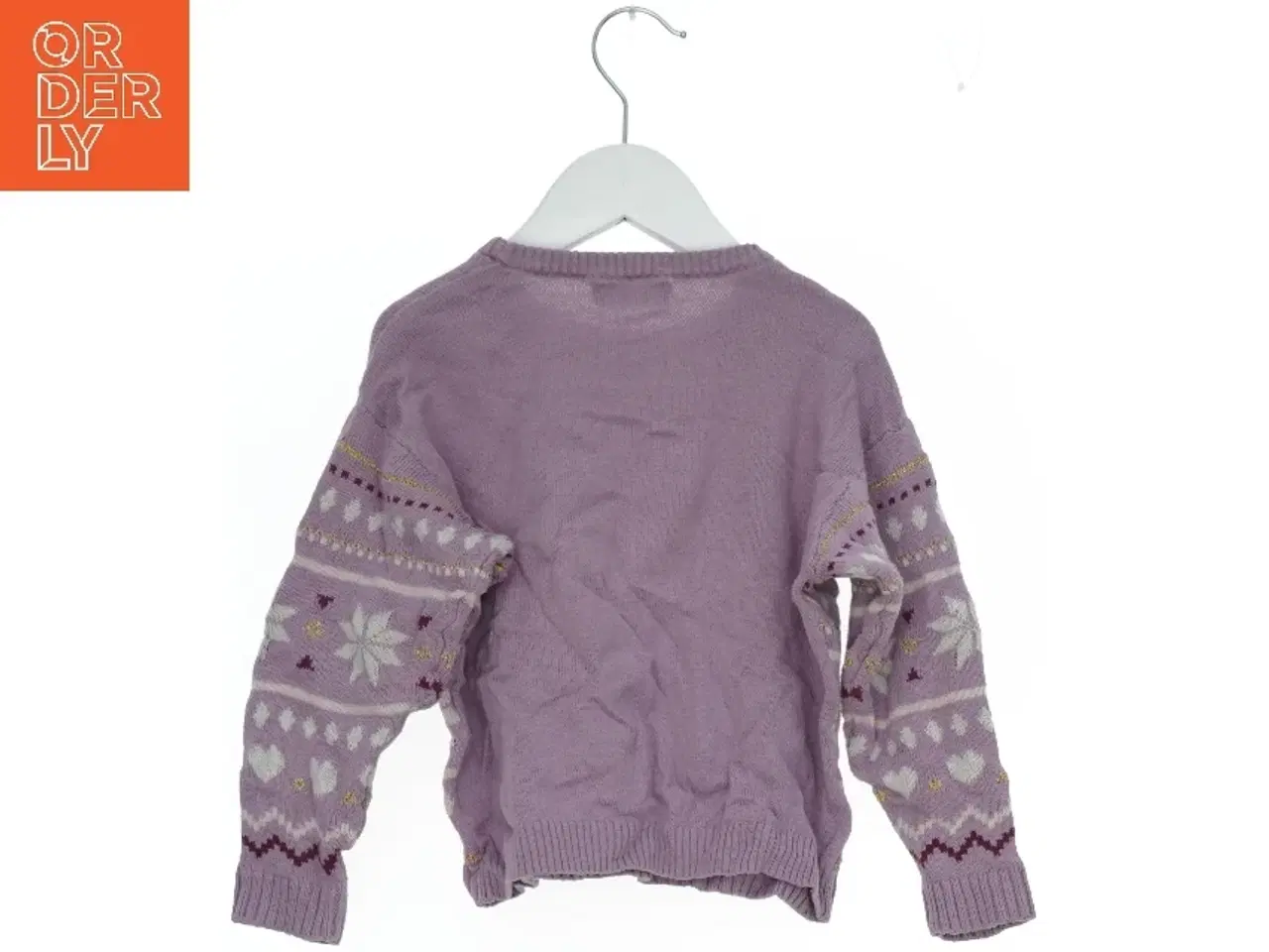 Billede 2 - Strikket sweater med mønster fra H&M (str. 104)