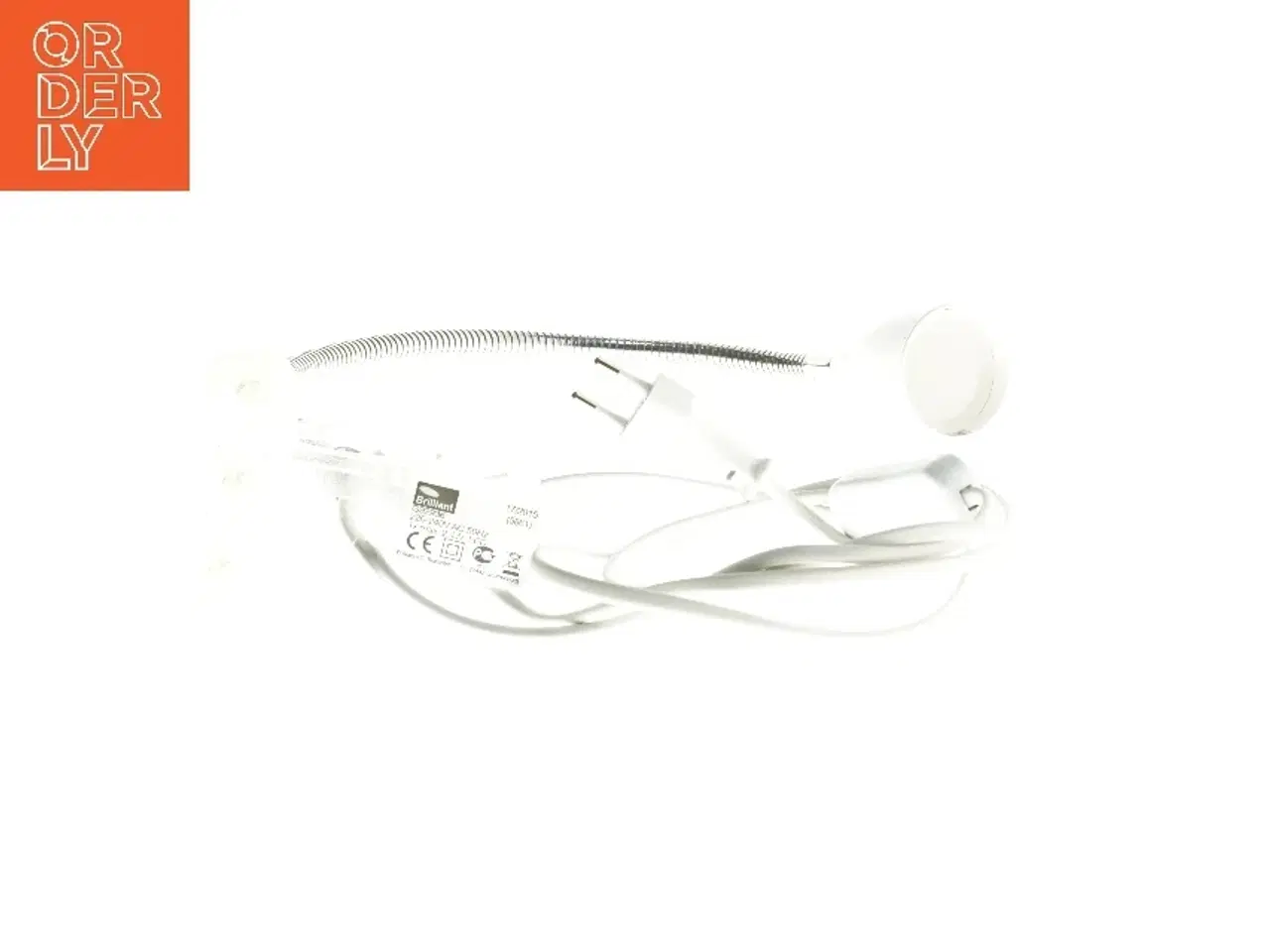 Billede 3 - Fleksibel læselampe med klemme fra Brilliant (str. 60 cm)