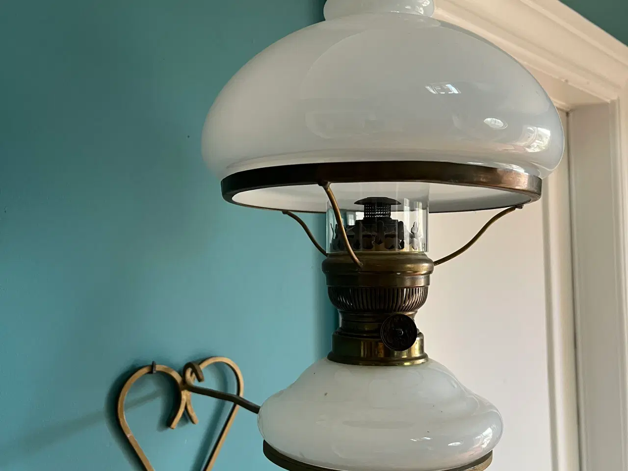 Billede 4 - Væglampe til olie