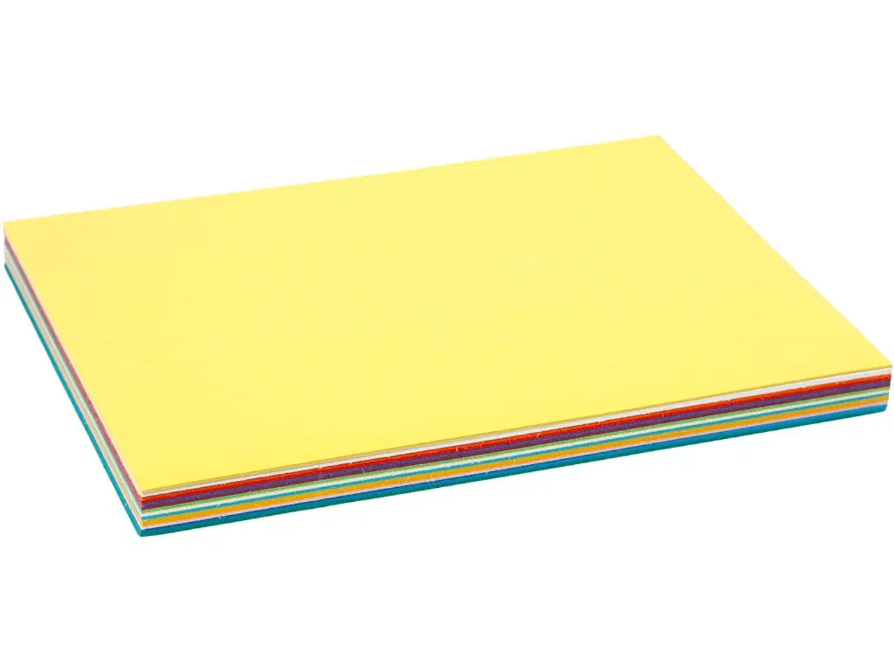 Billede 1 - Forårskarton A5, 180 g, 60 ark i assorterede farver