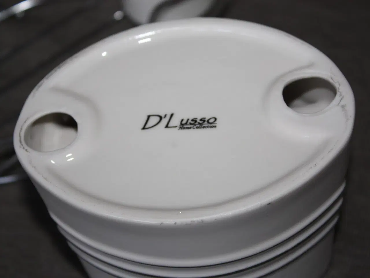 Billede 3 - D'lusso salt og peber sæt med servietholder