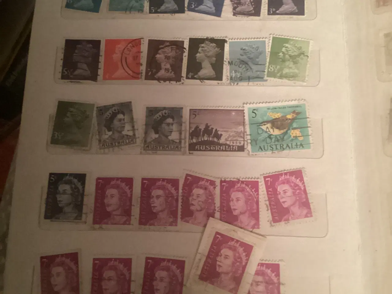 Billede 5 - frimærker se 