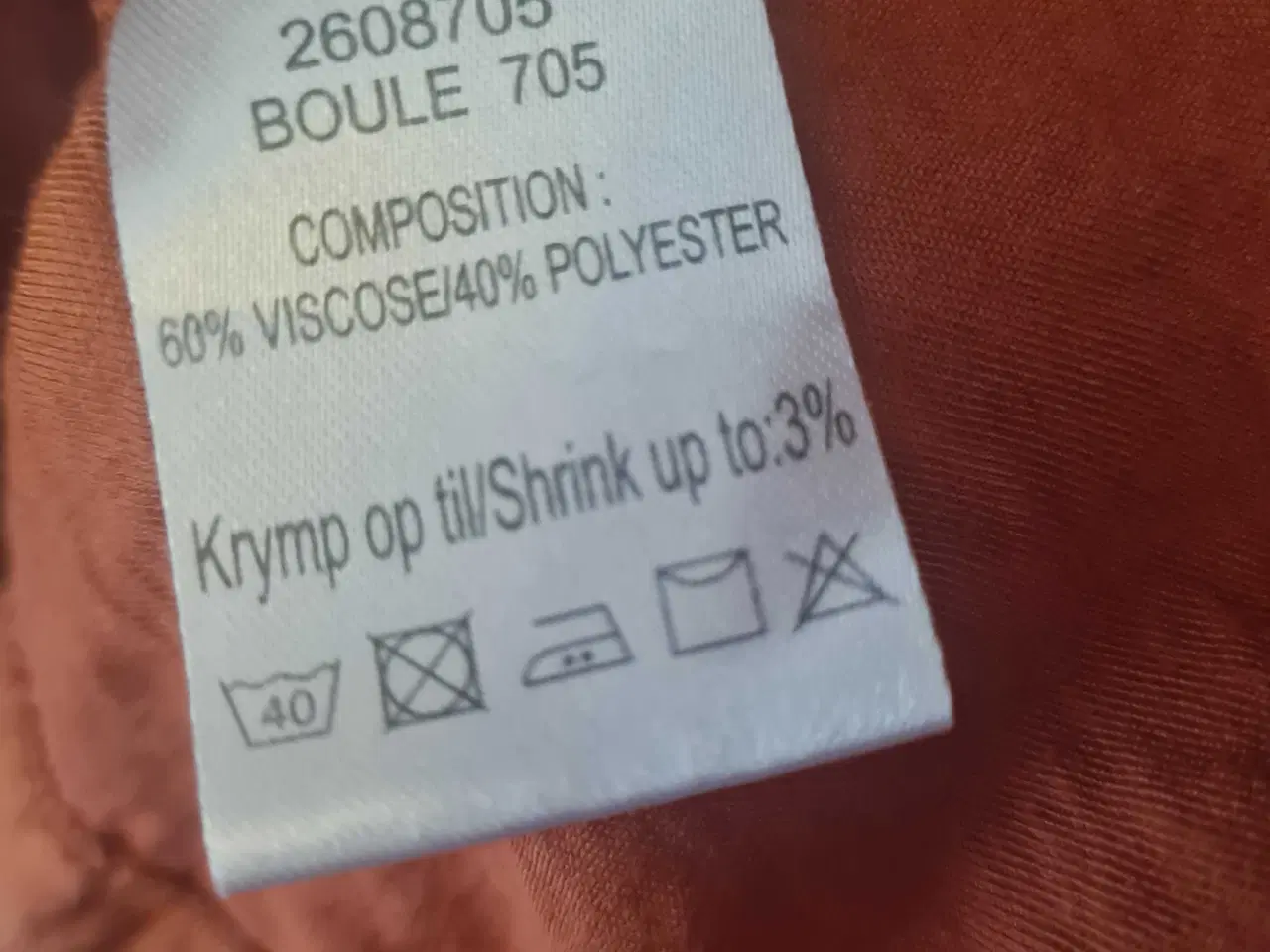 Billede 6 - Zhenzi jakke str m 46-48 rustbrun