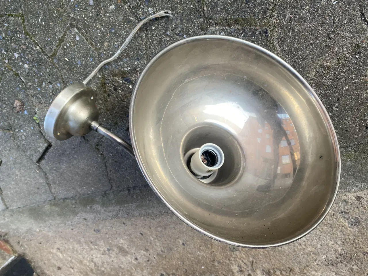 Billede 3 - Lampe med patina