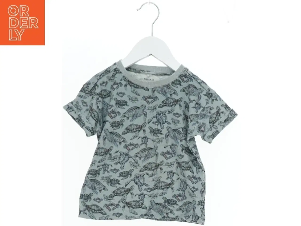 Billede 1 - T-shirt med skildpadde print fra Name It (str. 86)