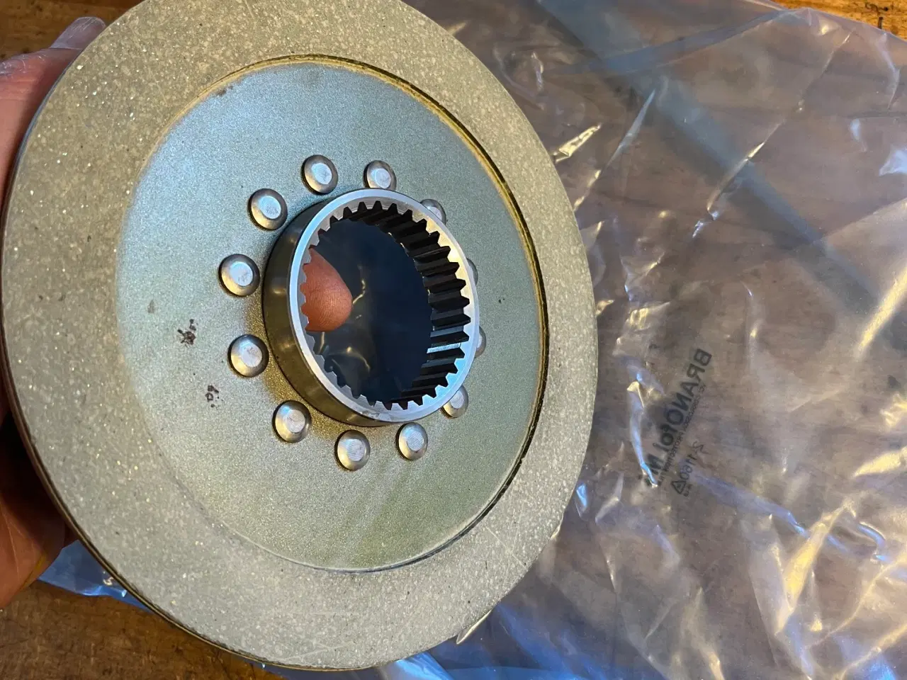 Billede 2 - Koblings plade til Triumph T150, T160 og til BSA R