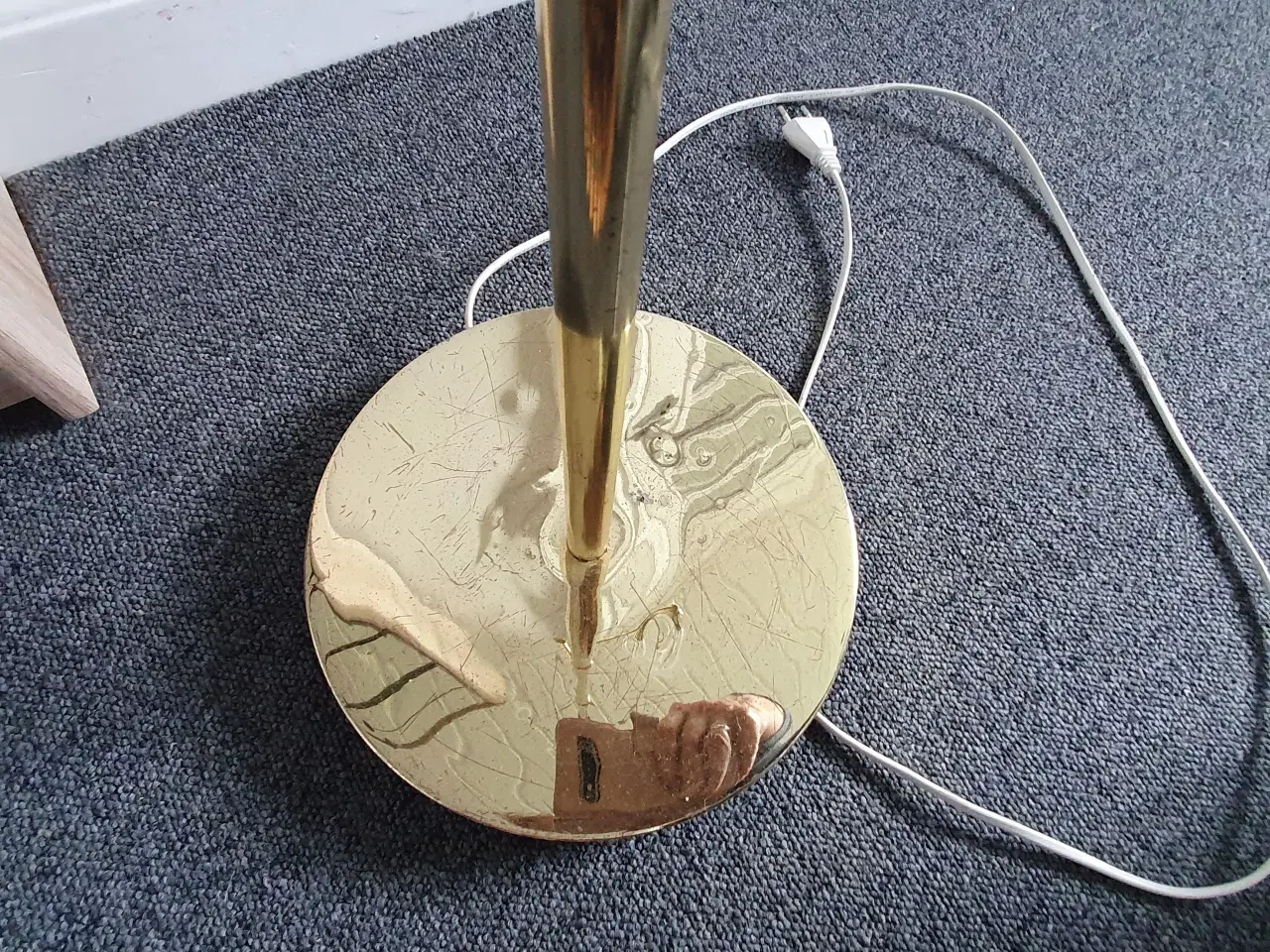Billede 3 - Gulvlampe med skærm