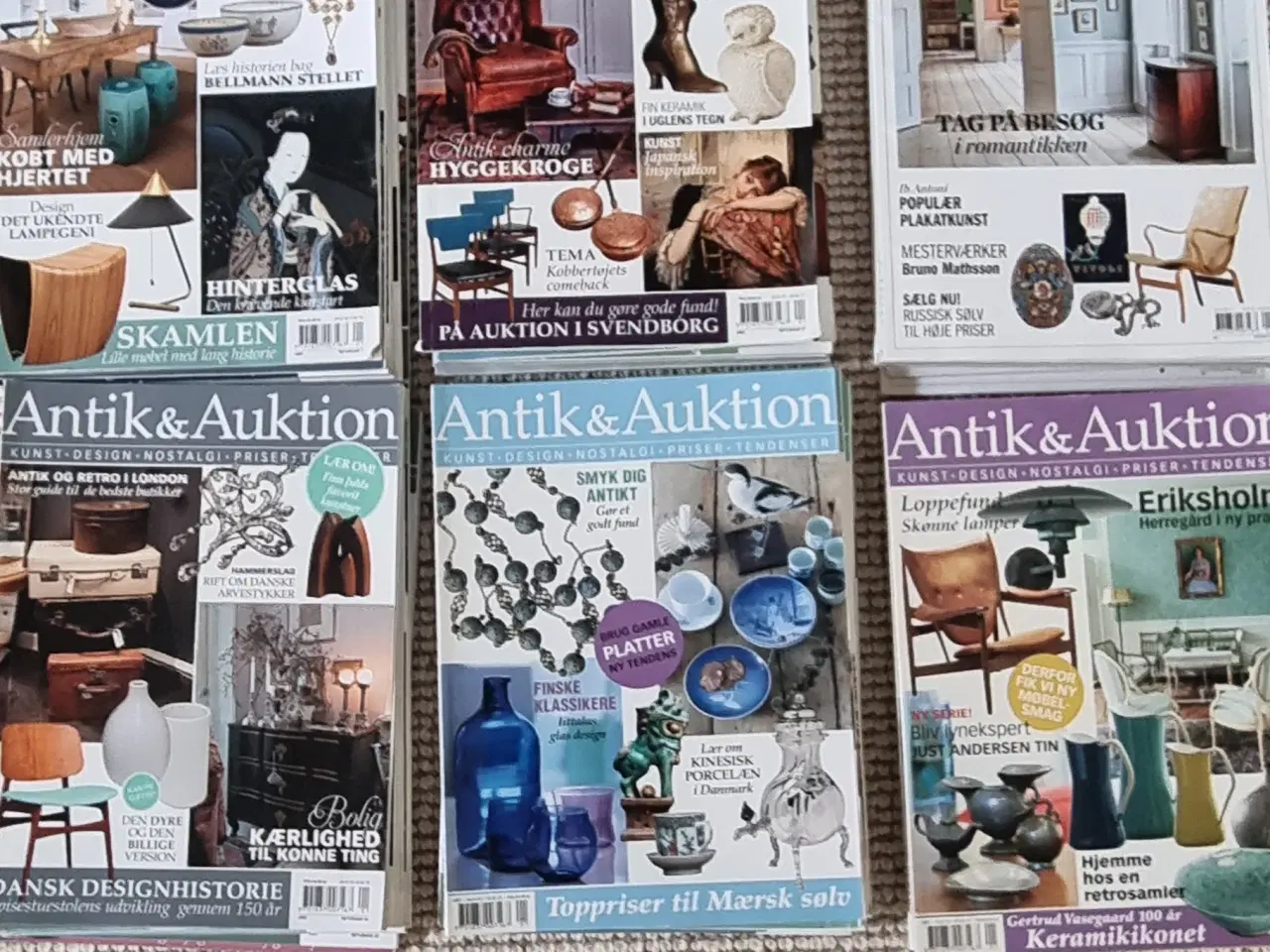 Billede 1 - Antik & Auktion 76 stk. I alt 76 stk. 500 kr.