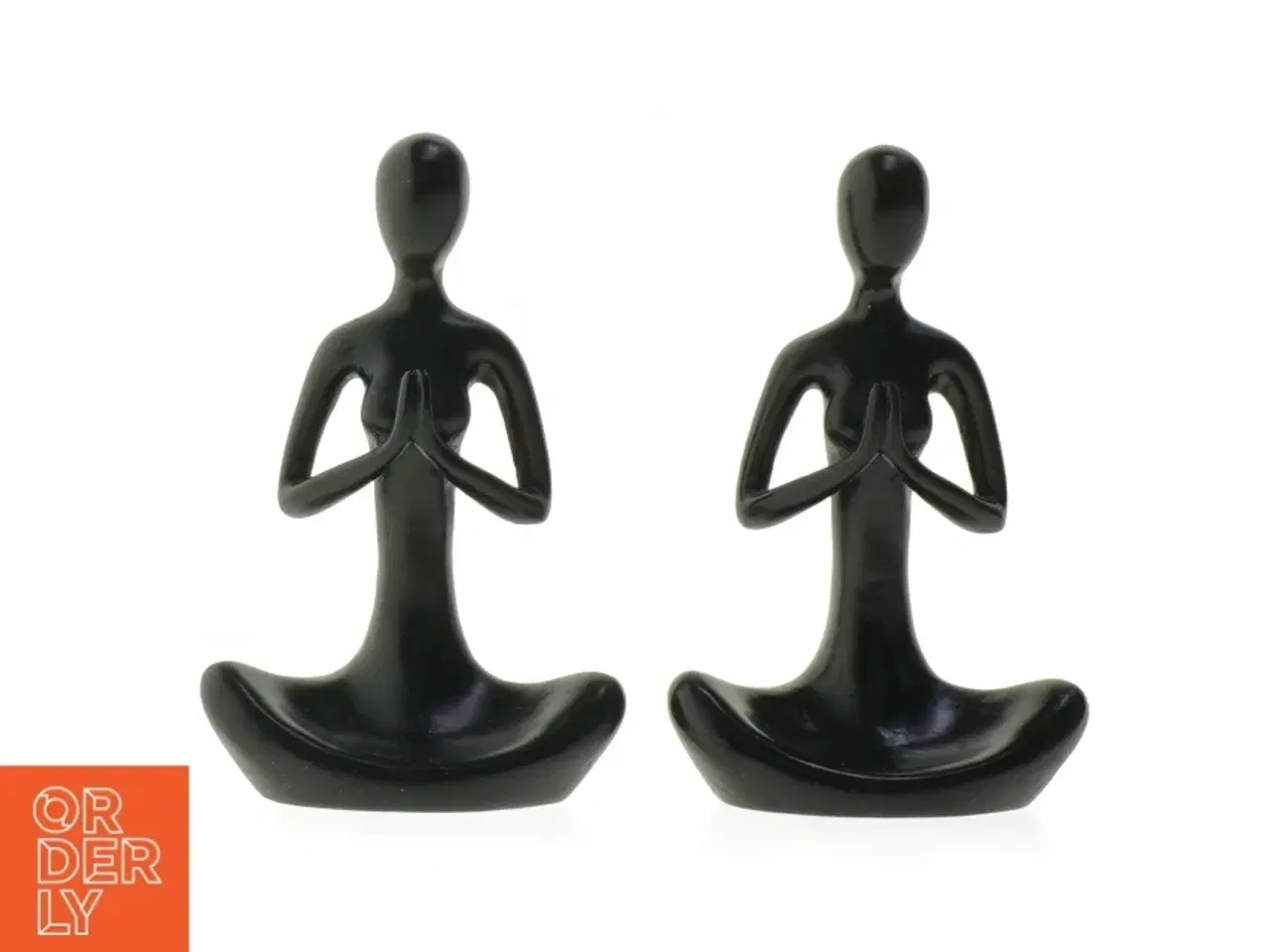 Billede 1 - Sorte dekorative figurer (str. 13,5 cm)