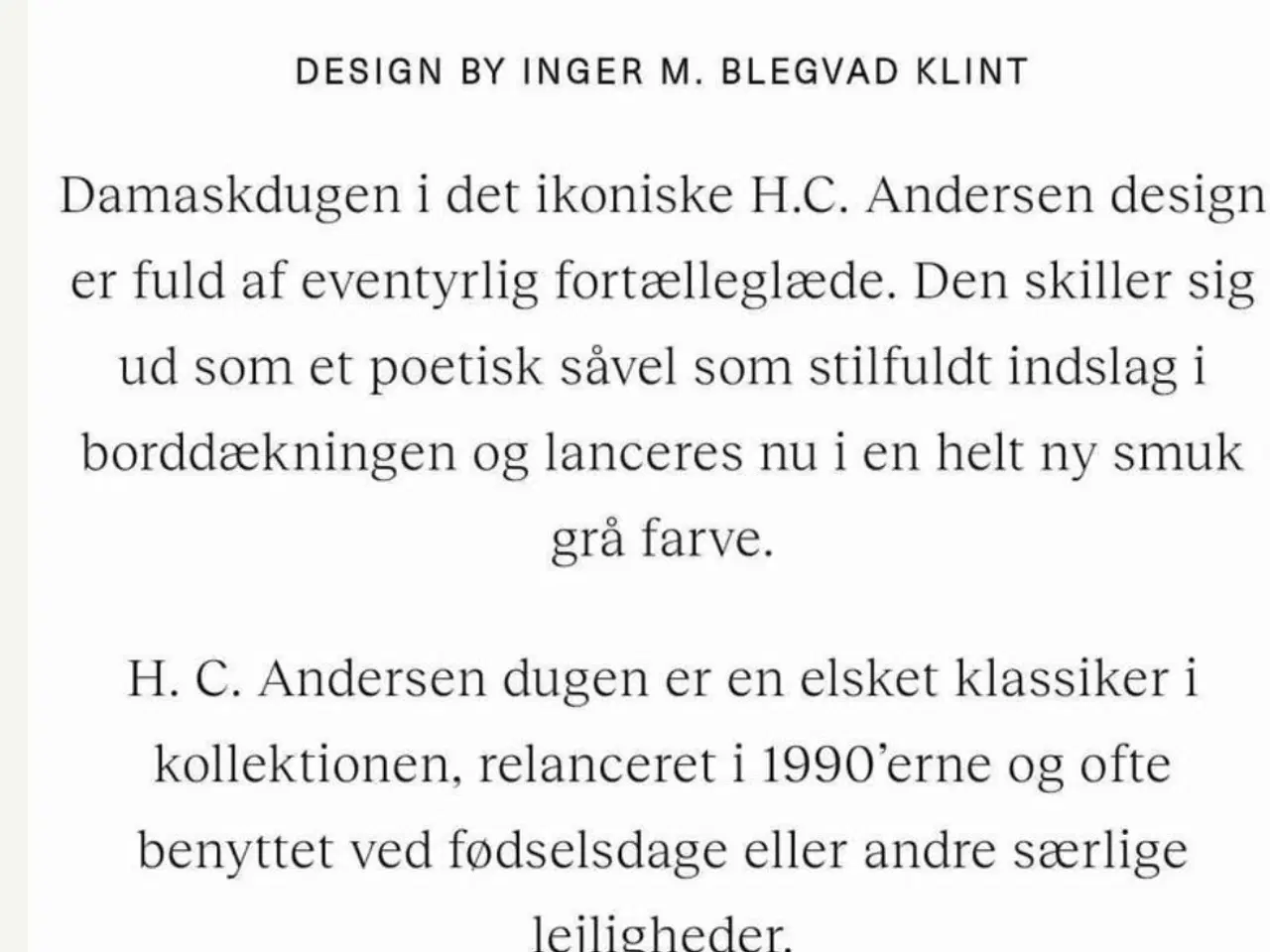 Billede 3 - H.Andersen dug.