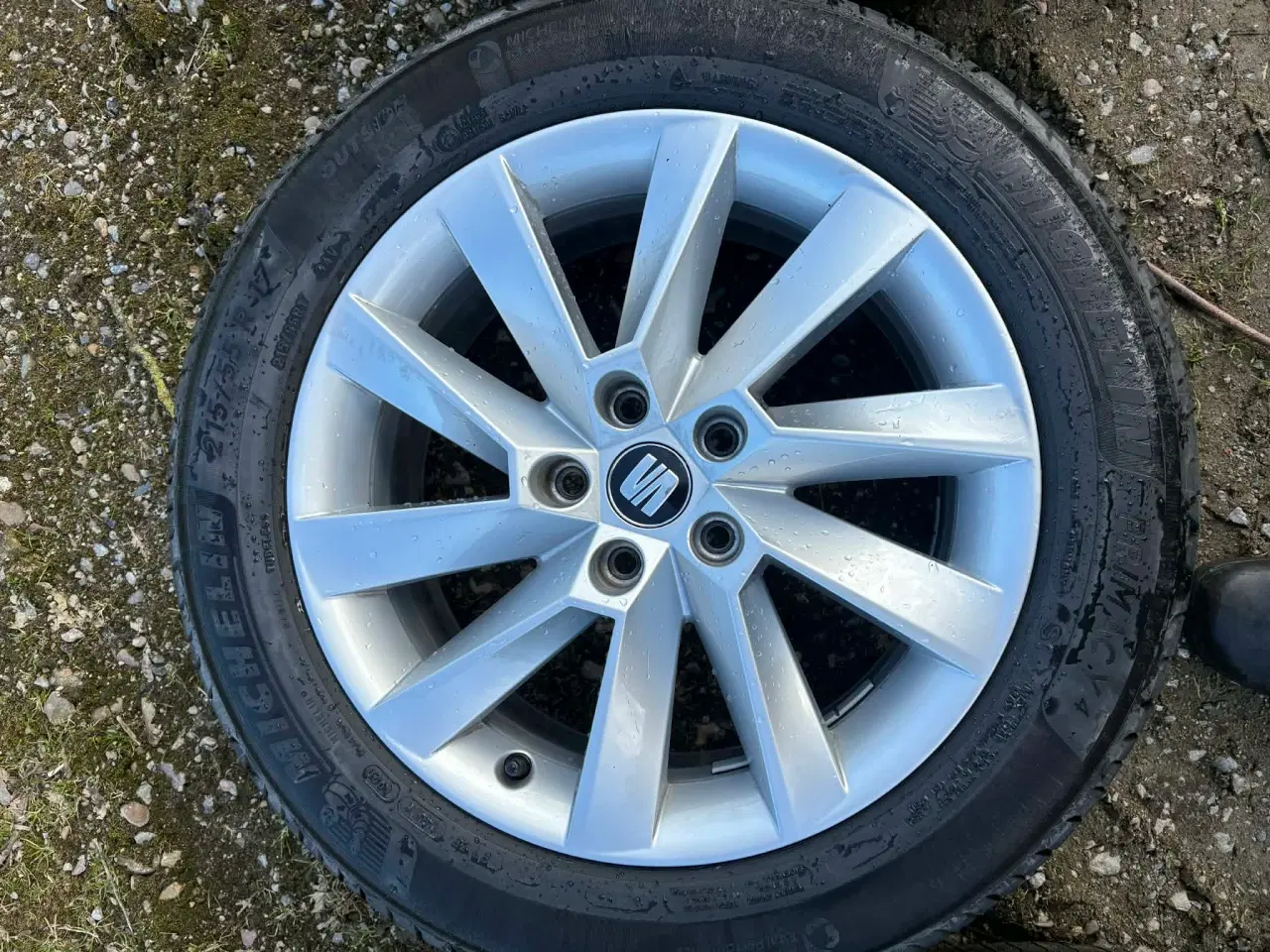 Billede 3 - Fine 5X112 Sommerhjul med 215/55-17 Michelin