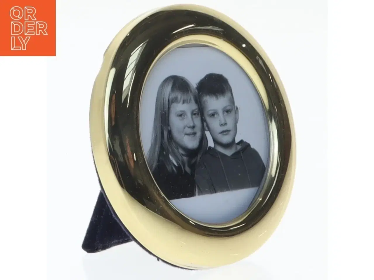 Billede 1 - Lille bordramme (str. Ø 7 cm)