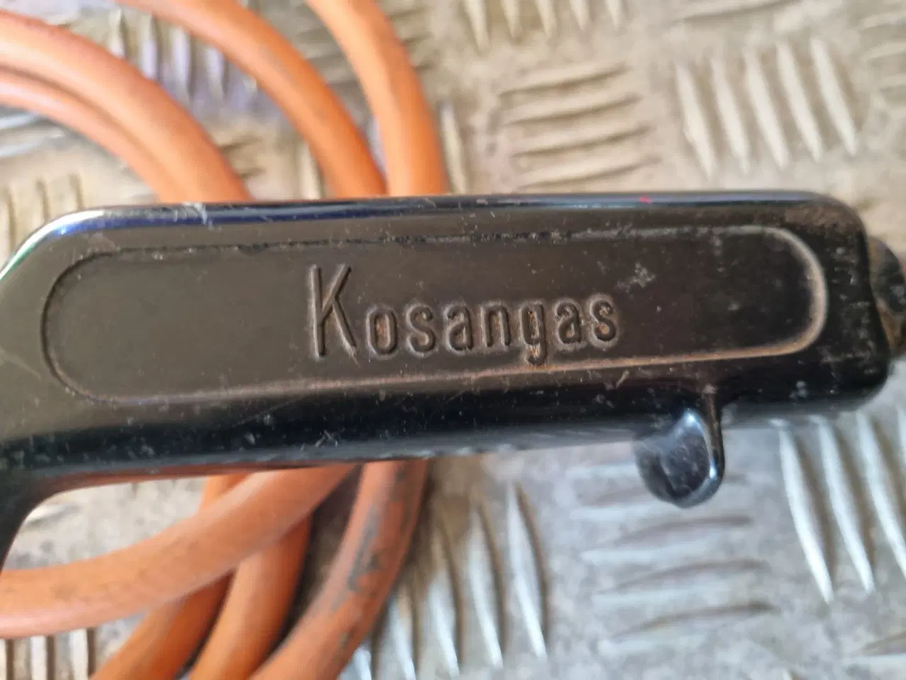 Billede 3 - Gasbrænder med slange og regulator.