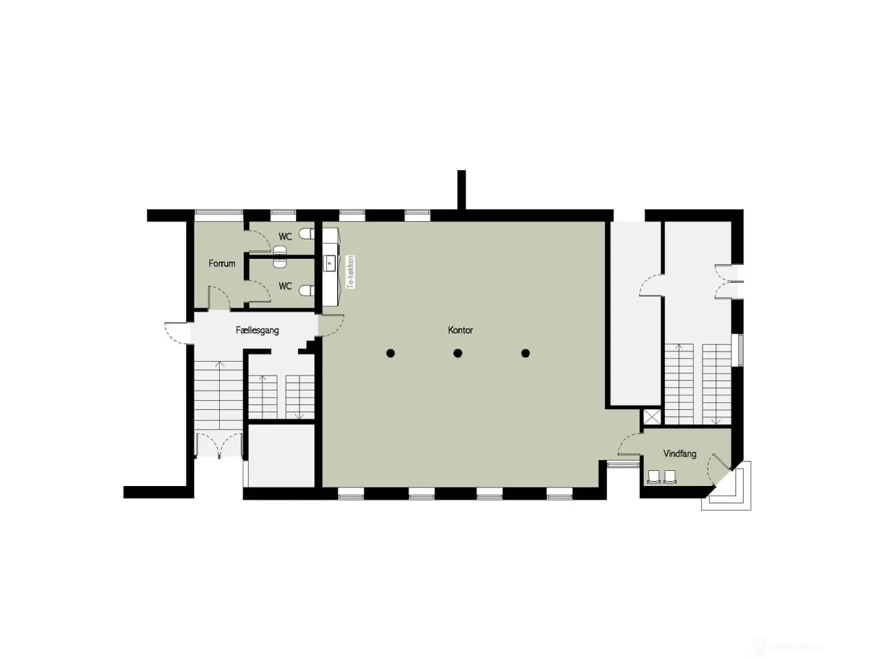 Billede 10 - Stort lyst kontor