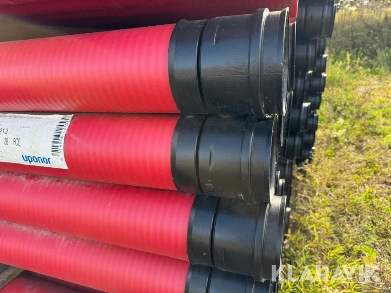 Billede 6 - Kabelrør Uponor Tripla og Rigid inklusive muffer