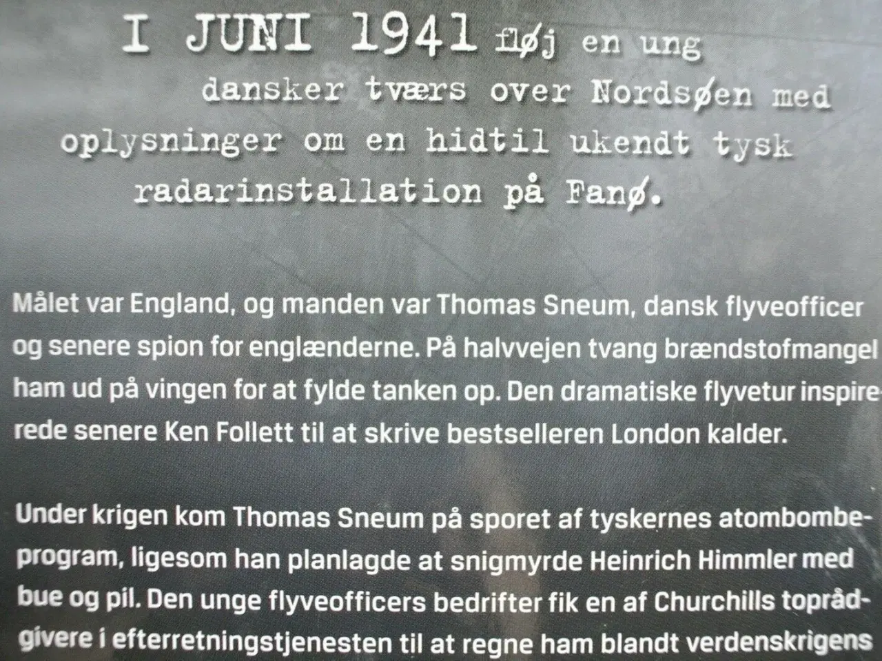 Billede 2 - bag fjendens linier - thomas sneum , af mark ryan,