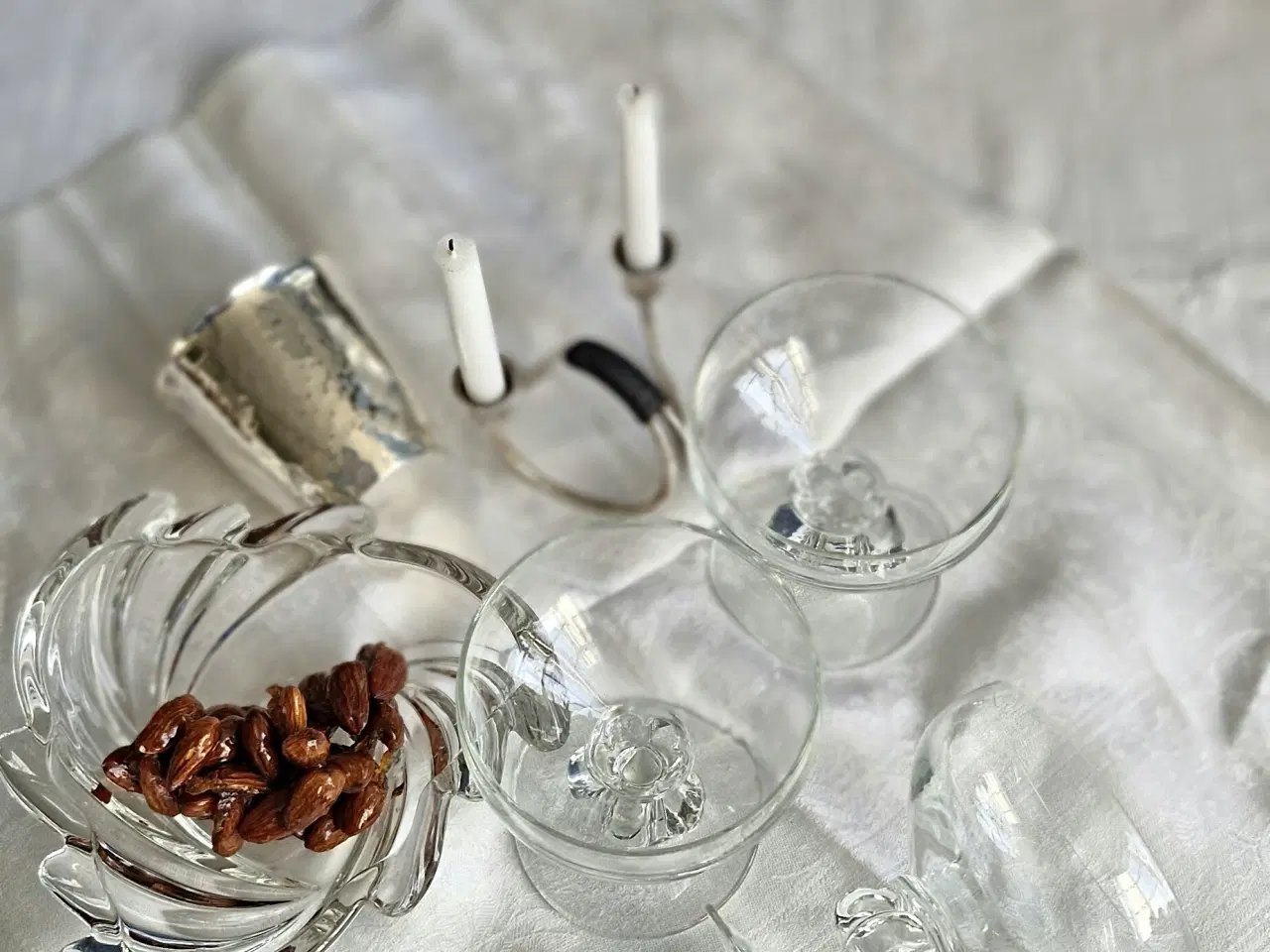 Billede 2 - Champagneskåle Gisselfeld Holmegård