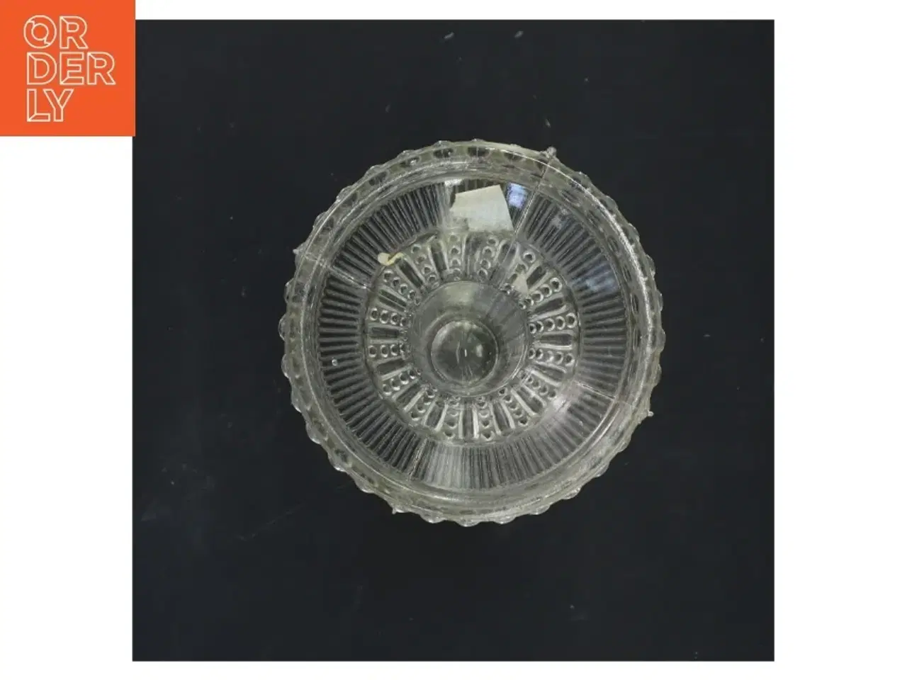 Billede 2 - Lysestage i glas (str. 18 cm)