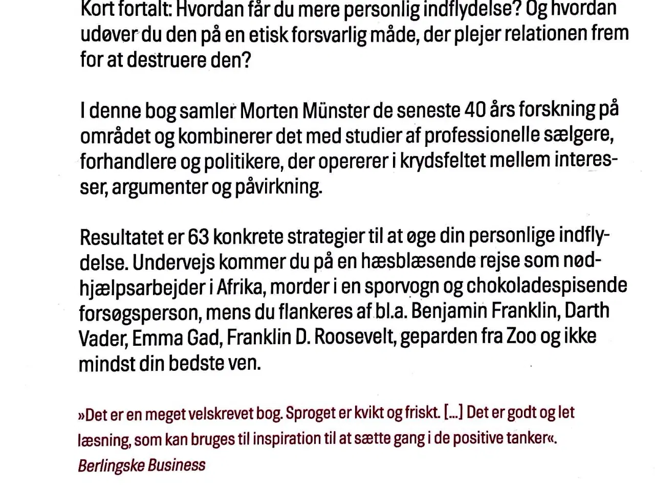 Billede 2 - Personlig Indflydelse 