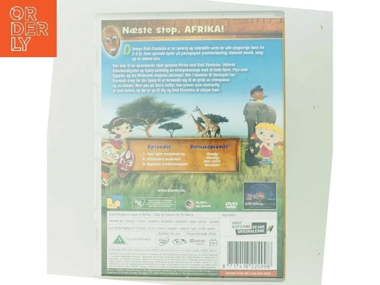 Billede 3 - Små Einsteins: Rejser til Afrika (DVD)