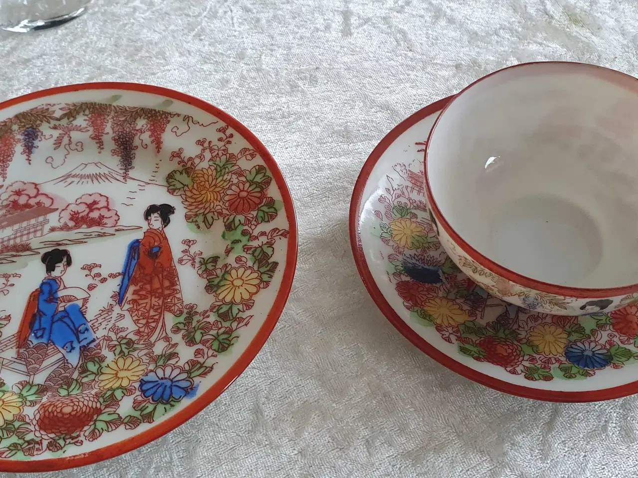 Billede 3 - China kop og tallerken 