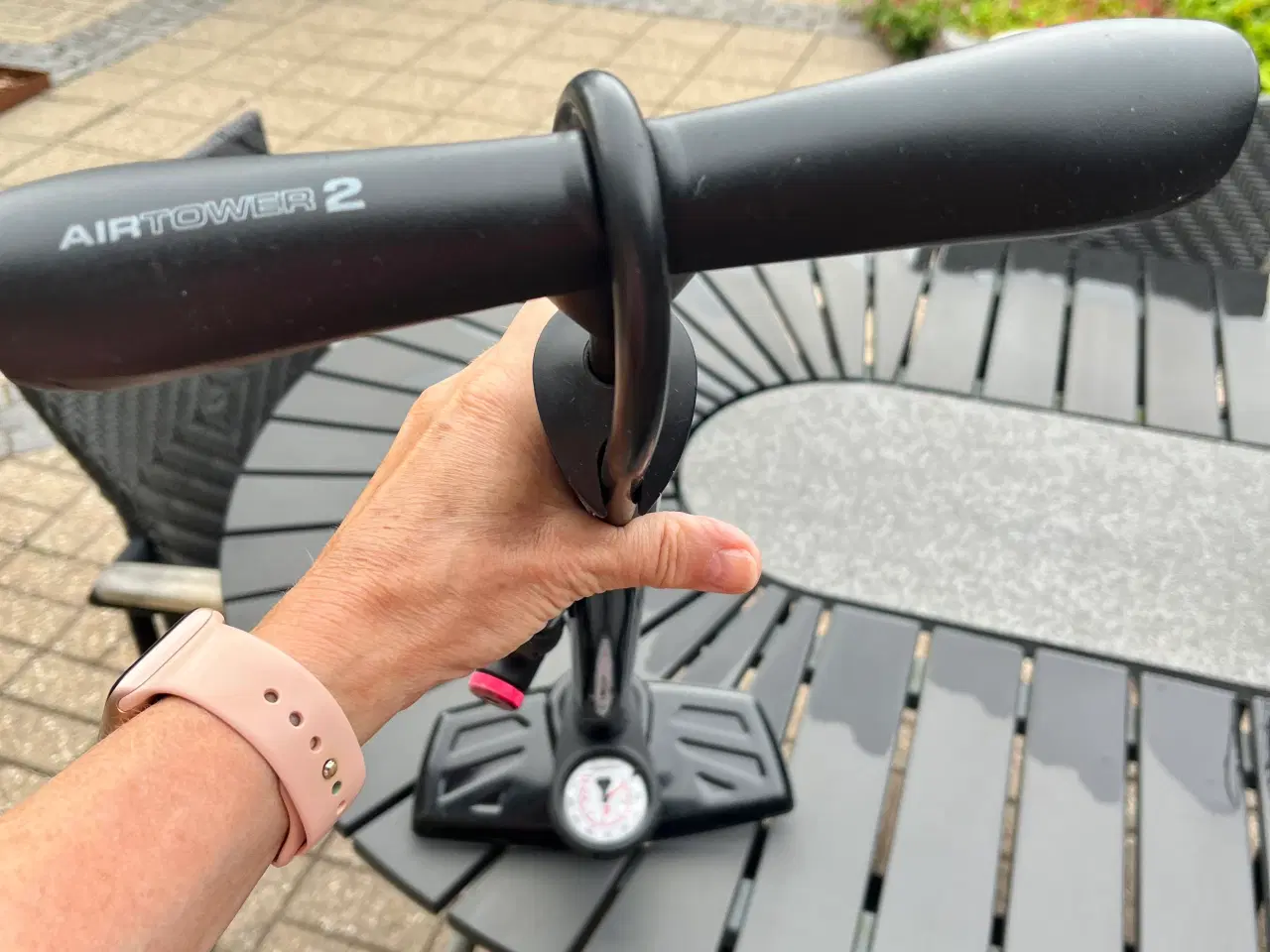 Billede 3 - Airtower 2 cykelpumpe 