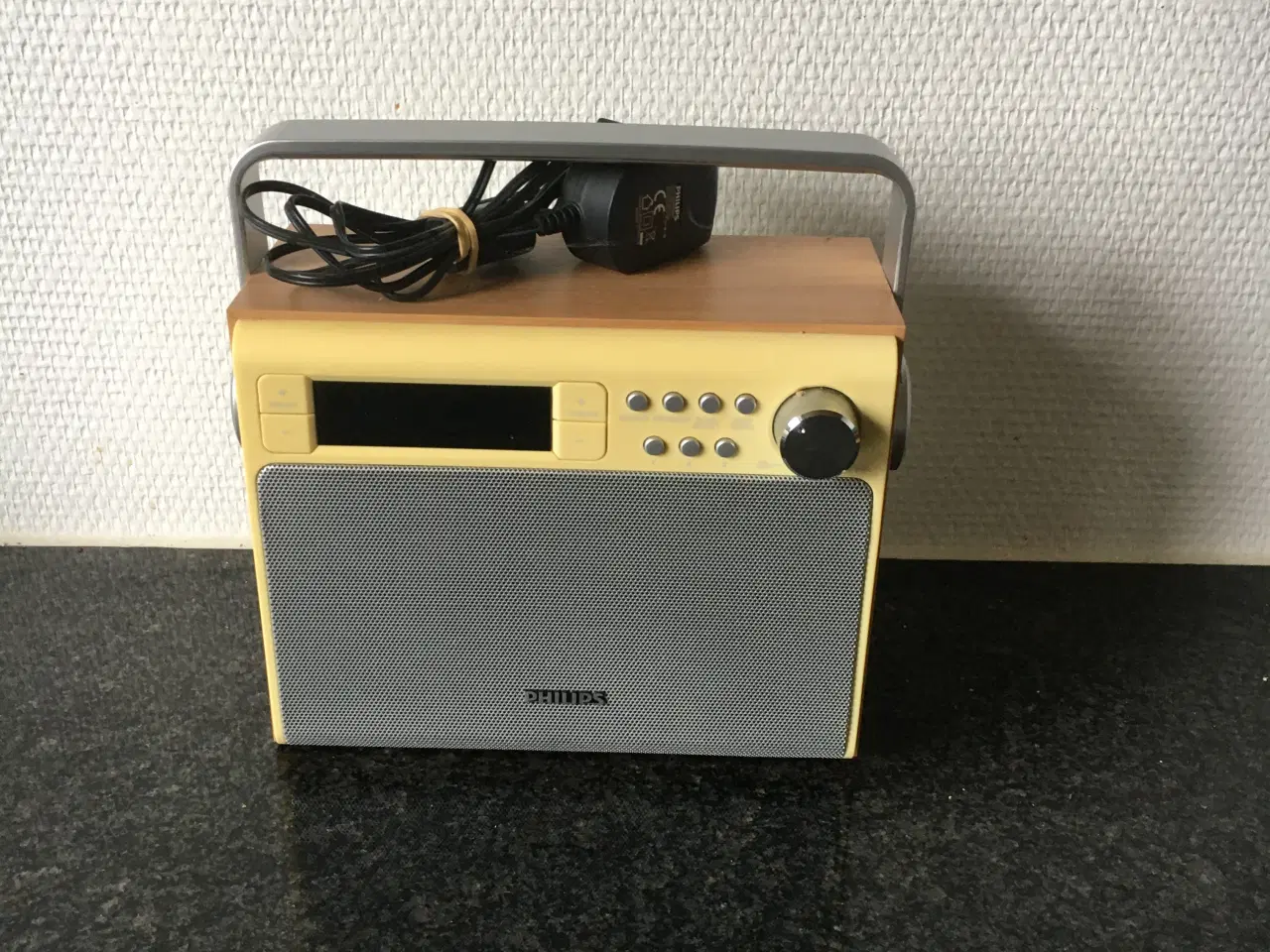Billede 1 - Philips radio i ahorn træ
