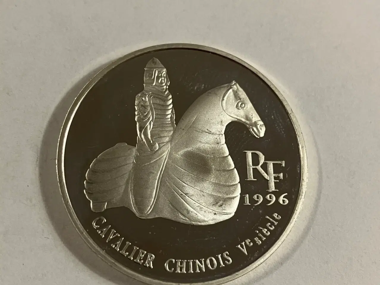Billede 1 - 10 Francs / 1½ Euros 1996 France - Chinese Horseman