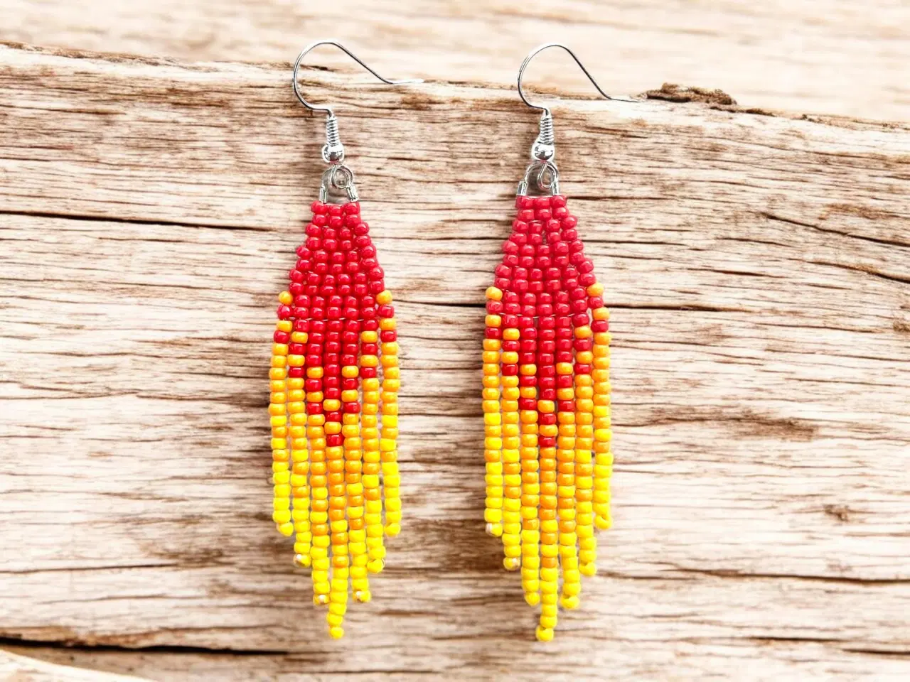 Billede 2 - Grønlandske perle øreringe