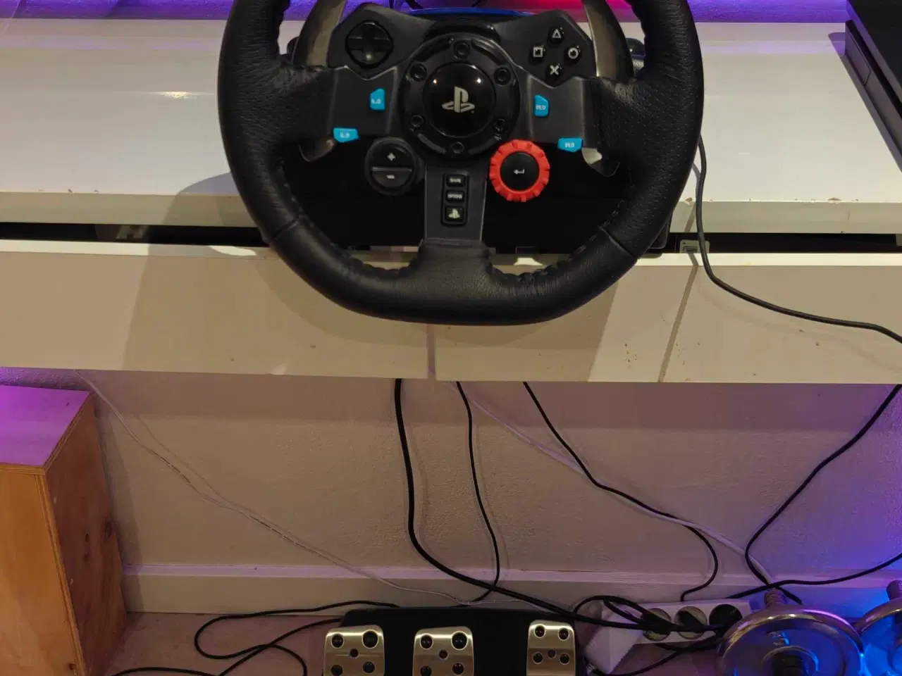 Billede 1 - Logitech G29 racing wheel og pedaler.