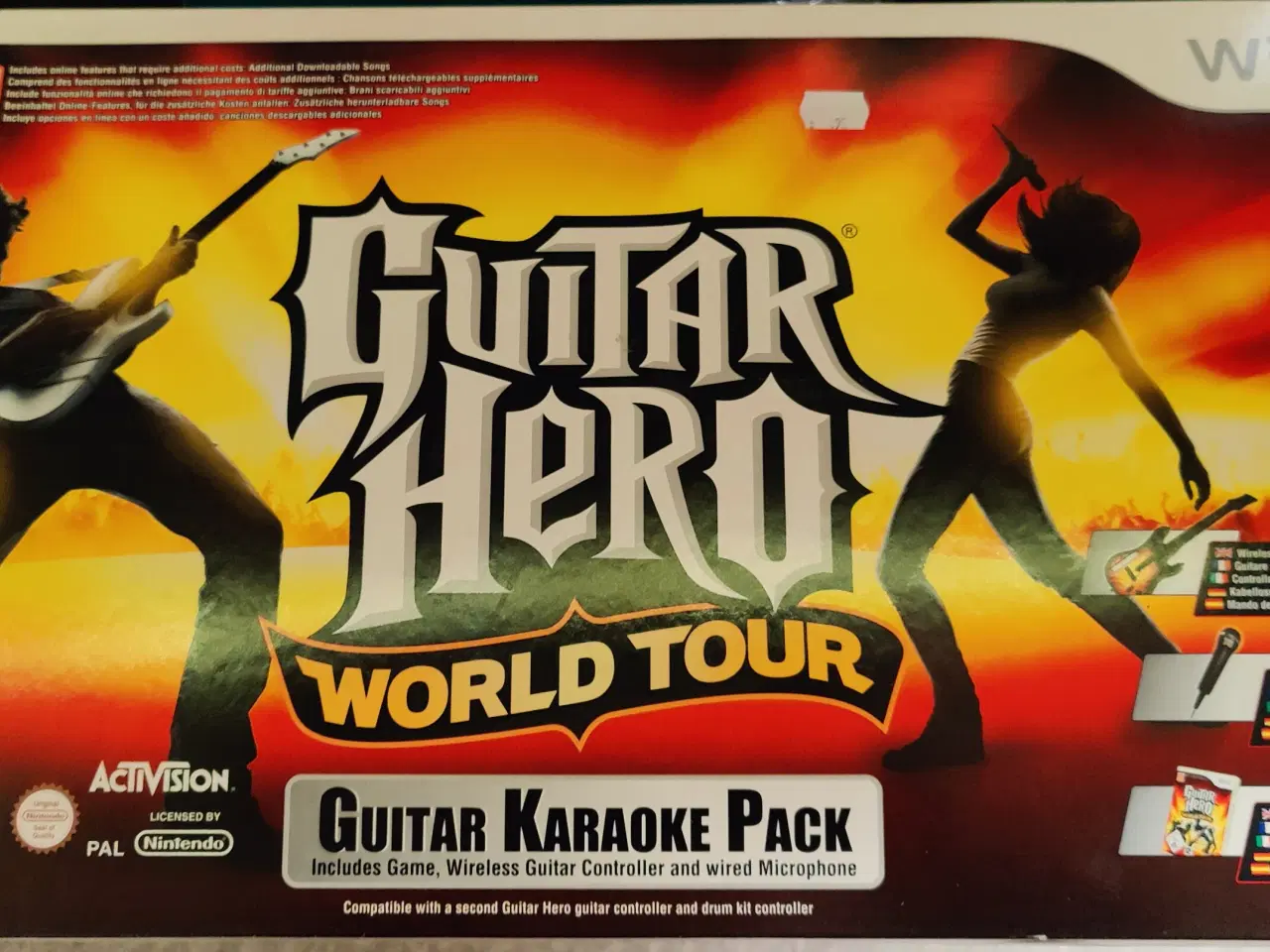 Billede 1 - Wii Guitar Hero Worldtour