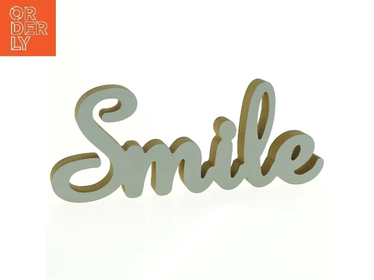 Billede 1 - Dekorativt 'smile' skilt
