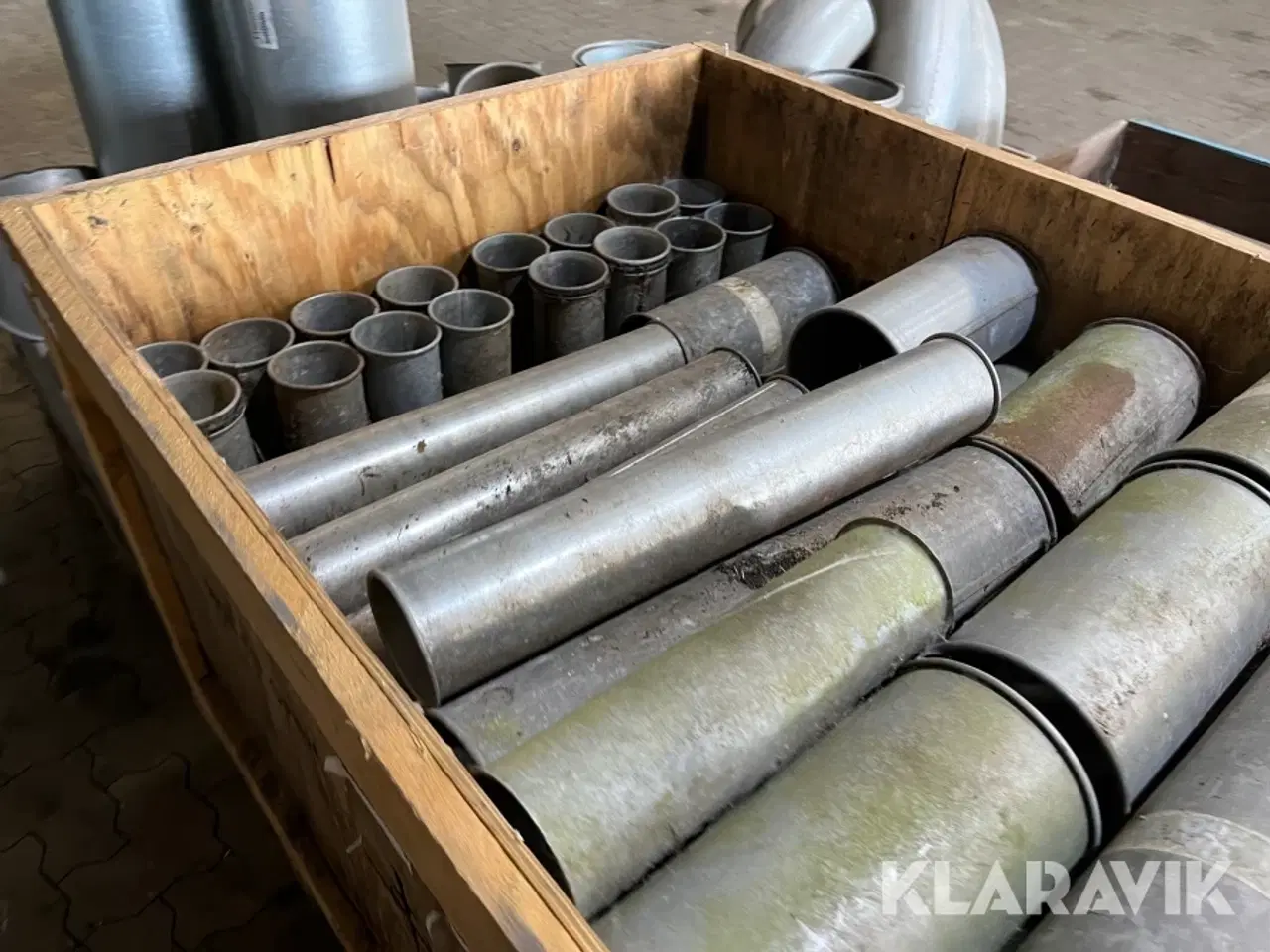 Billede 9 - Blæse rør Kongskilde Ok100-OK120 5 paller