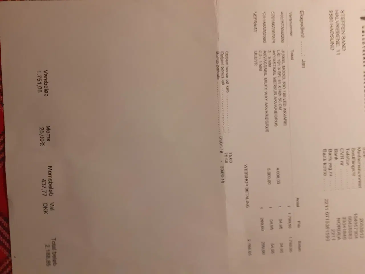 Billede 3 - JUWEL model RIO 180 led akvarie