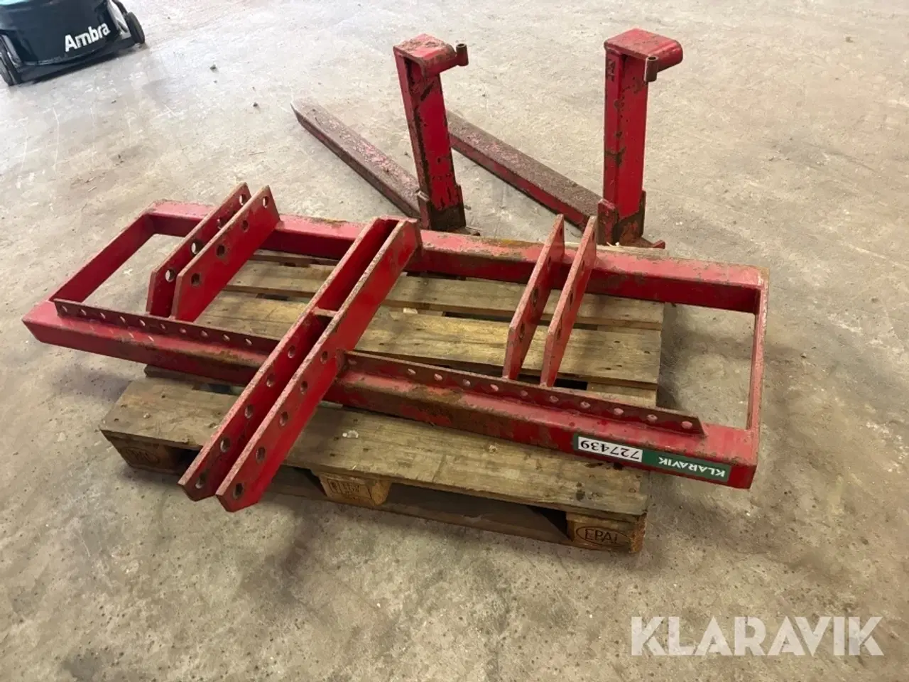 Billede 4 - Pallegafler til 3 punkts ophæng