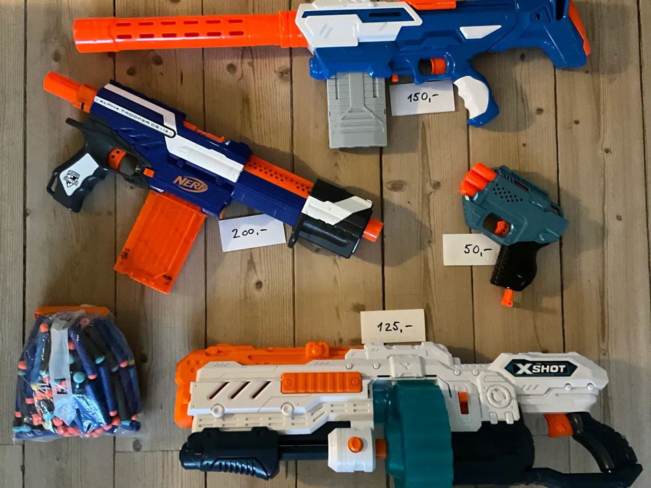 Billede 1 - 4 NERF GUNS