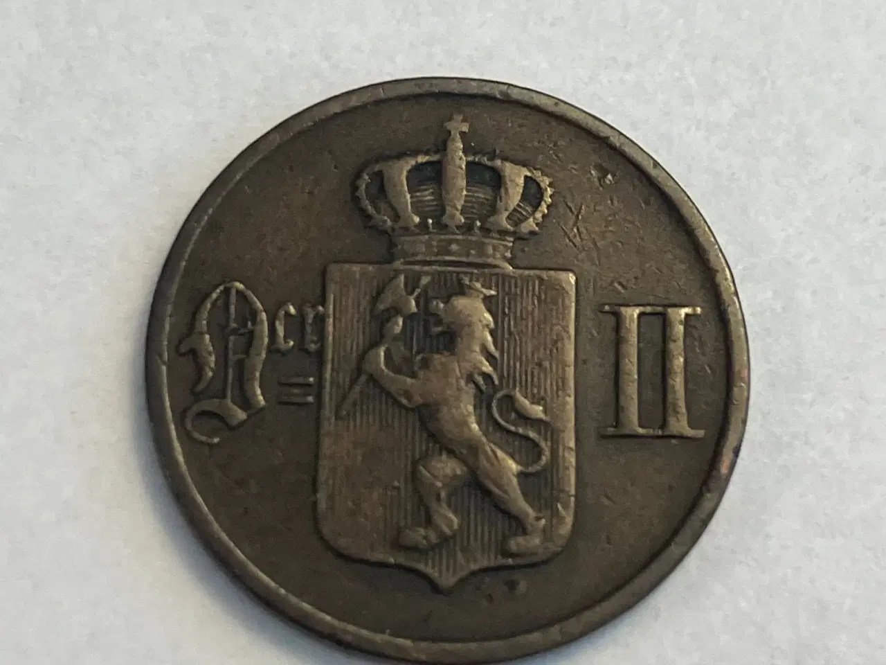 Billede 2 - 1 øre 1891 Norge