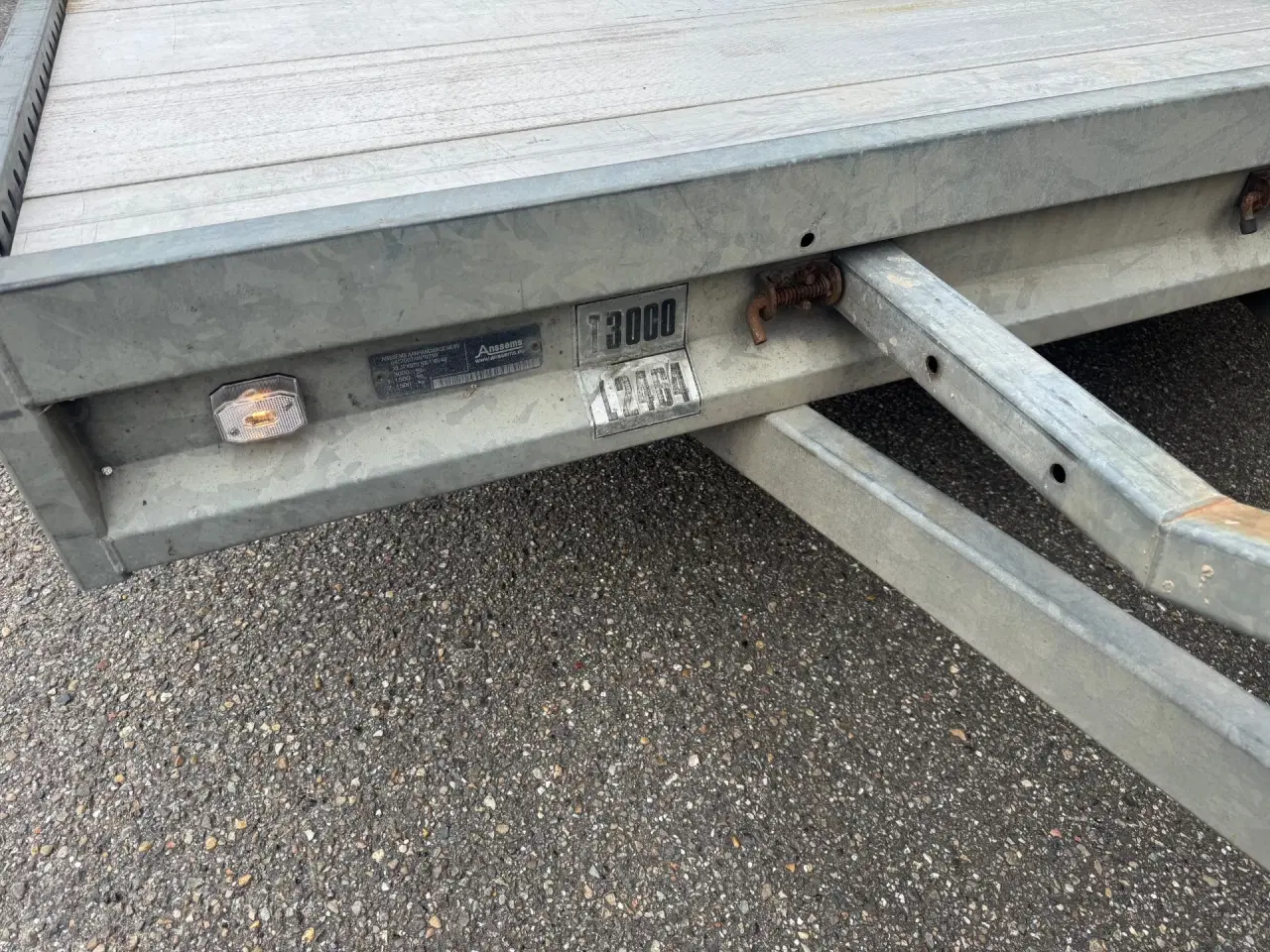 Billede 11 - Anssems MSX3000 autotrailer / lad- / maskintrailer
