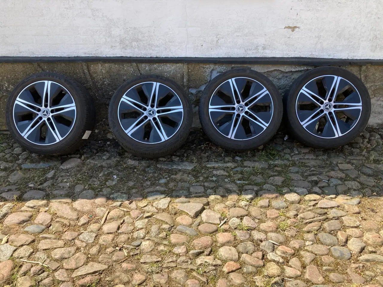 Billede 1 - Originale alufælge til Mercedes C300de, 18"